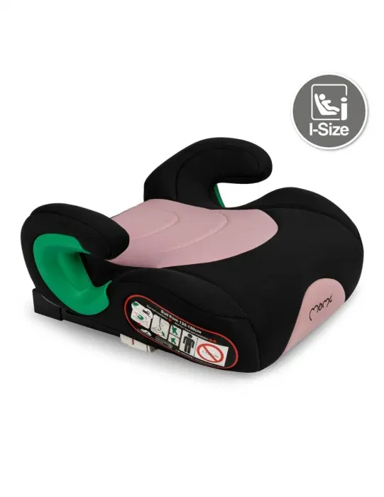 Inaltator auto cu isofix, i-size 135-150 cm , Momi Venko - Roz [1]