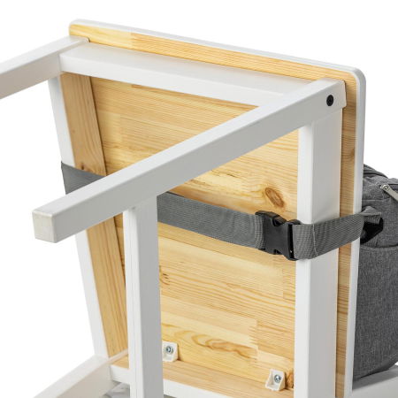 Inaltator de scaun pentru bebelusi 6-36 luni, transportabil, din plastic reciclat, Reer Growing Booster Seat 85041 [9]