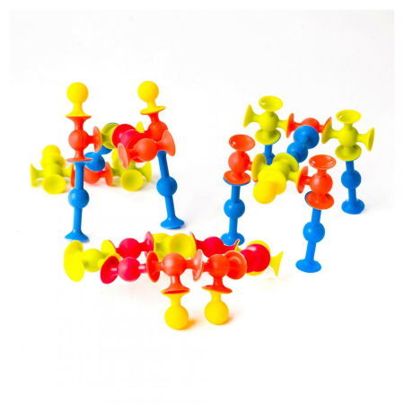 Jocuri de indemanare - JOC DE CONSTRUCTIE MINI SQUIGZ, FAT BRAIN