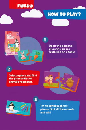 JOC DE POTRIVIRE DIN SPUMA EVA, ''CE MANANC'', PUEDO [3]