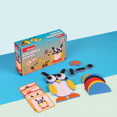 JOC DIN SPUMA EVA CU FORME COLORATE, 29 PIESE, PUEDO [4]