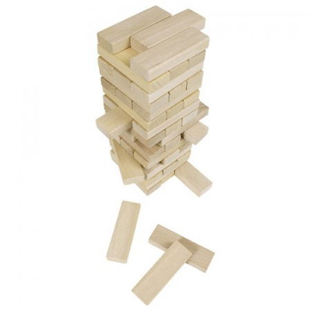 Joc Jenga, de lemn, 4 ani +, pentru copii si adulti [2]