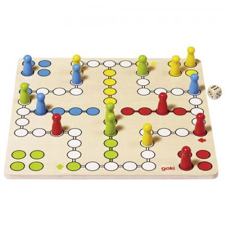 Joc Ludo, pentru copii si adulti, de lemn, 4 ani [1]