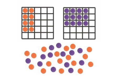 Jocuri și Jucării - Joc magnetic gigant - Invat matematica