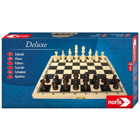 Jocuri de familie sau grup - Joc Noris Deluxe Wooden Chess