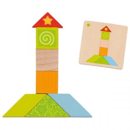 Joc tangram, pentru stimularea gandirii creative [2]