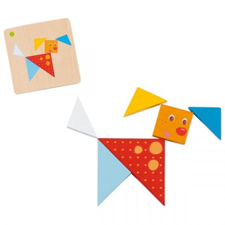 Joc tangram, pentru stimularea gandirii creative [4]