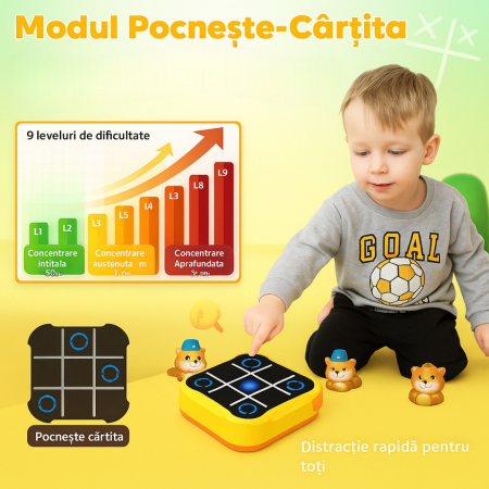 Joc X și 0 electronic – Logică, memorie și distracție fără ecrane [4]