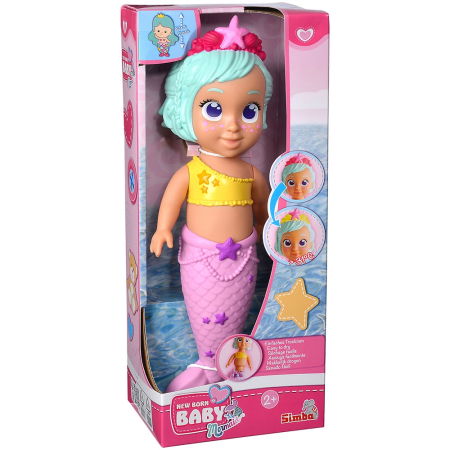 Jucarie de baie Simba New Born Baby Mermaid 30 cm [8]