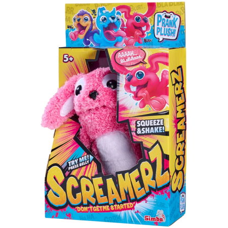 Jucarie de plus Simba ScreamerZ Rabbit 30 cm cu sunete [8]