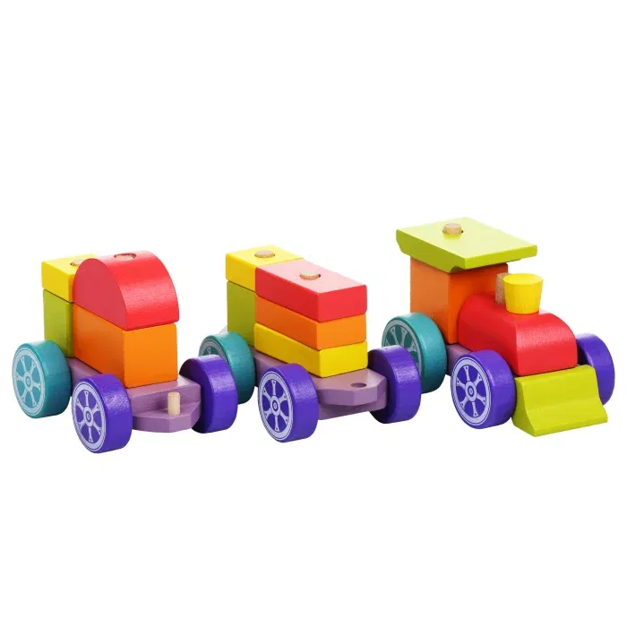 Jucarie din lemn, Cubika, Trenulet, 18 luni+ [3]