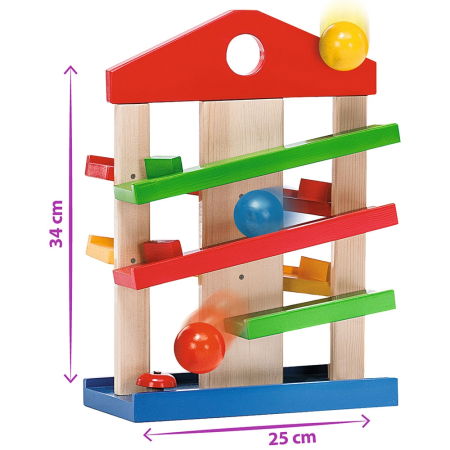 Jucarie din lemn Eichhorn Runway [5]