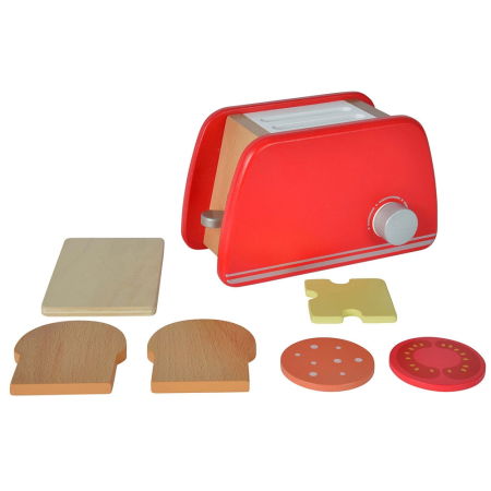 Jucării educative copii - Jucarie din lemn Eichhorn Toaster