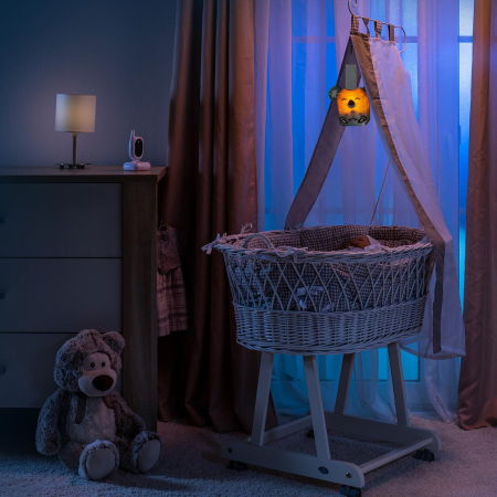 Jucarie din plus pentru somn Sleepy Koala, cu lumina de veghe si muzica pentru bebelusi, 0+ luni, Reer 52451 [3]