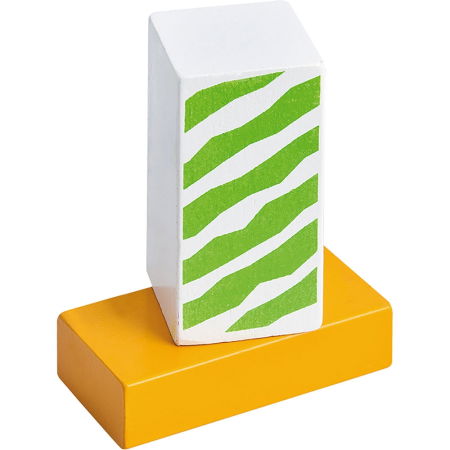 Jocuri și Jucării - Jucarie Eichhorn Cuburi in galetusa Wooden Blocks 50 piese