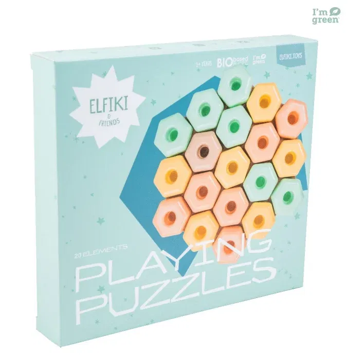 Jucarie ELFIKI, Sa facem puzzle-ul, 12 luni + [2]