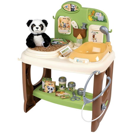 Jocuri de meserii - Jucarie Smoby Animal Care Center cu 19 accesorii