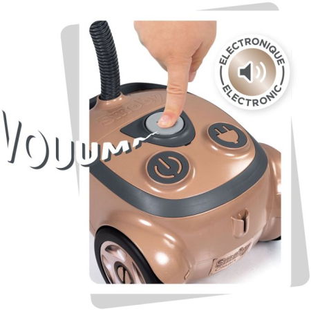 Jucarie Smoby Aspirator Vacuum Cleaner Maro [3]