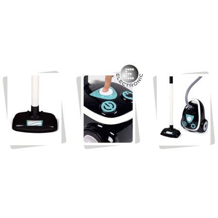 Jucarie Smoby Aspirator Vacuum Cleaner negru [4]