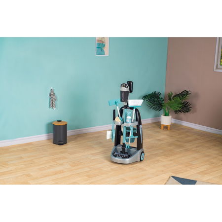 Jucarie Smoby Set curatenie cu troller si aspirator electronic Rowenta negru [3]