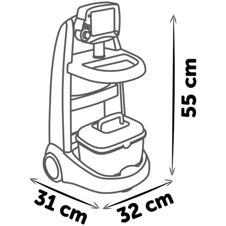 Jucarie Smoby Set doctor cu carucior si accesorii [1]