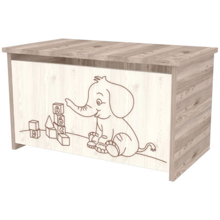 Camera Copilului - Lada de depozitare Hubners Sofia crem nisip