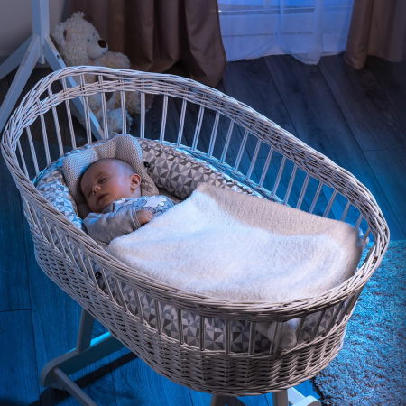 Lampa de veghe inteligenta cu 25 de sunete, multicolora, comunicare prin Wi-Fi cu smartphone, temporizator, Reer MyMagic SmartLight 52470 [4]