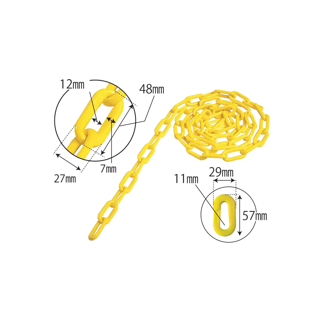 Lant plastic, pentru delimitare, 2m [3]