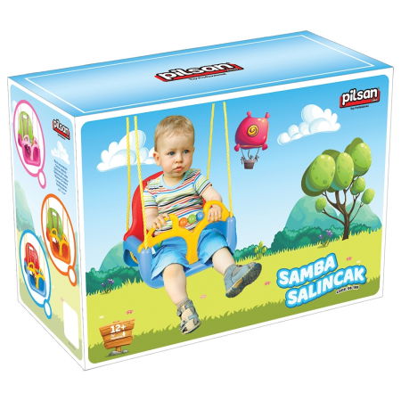 Jucarii pentru exterior - Leagan pentru copii Pilsan Samba Swing orange