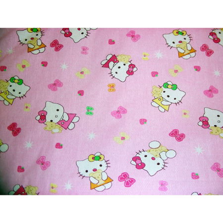 Sisteme De Siguranță Copii - Lenjerie patut Hubners Kitty 4 piese roz