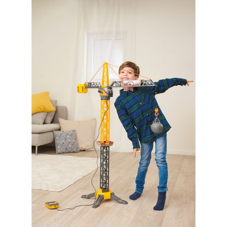 Macara Dickie Toys Mighty Crane 110 cm cu telecomanda [8]