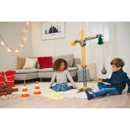 Macara Dickie Toys Mighty Crane 110 cm cu telecomanda [6]