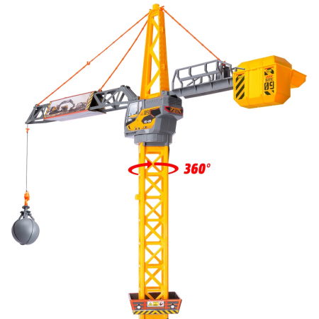 Macara Dickie Toys Mighty Crane 110 cm cu telecomanda [1]