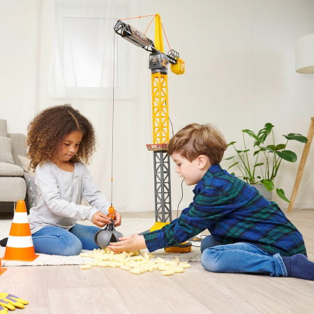 Macara Dickie Toys Mighty Crane 110 cm cu telecomanda [4]
