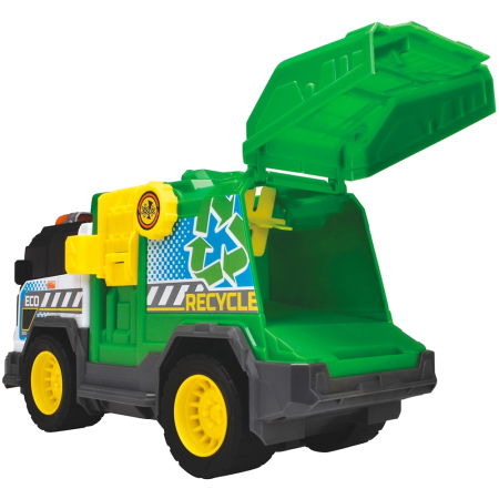 Masina de gunoi Dickie Toys Recycle Truck 30 cm cu lumini si sunete [4]