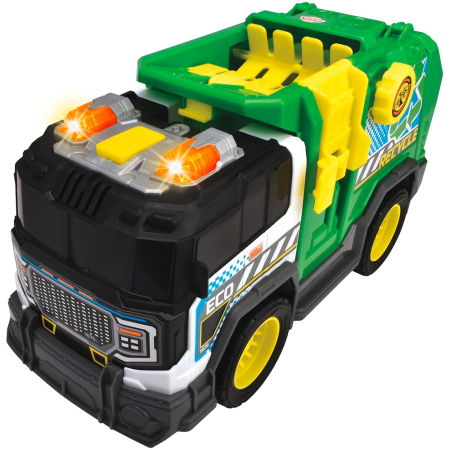 Masina de gunoi Dickie Toys Recycle Truck 30 cm cu lumini si sunete [2]