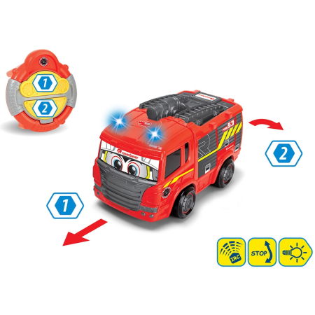 Masina de pompieri Dickie Toys Happy Fire Truck cu telecomanda [2]