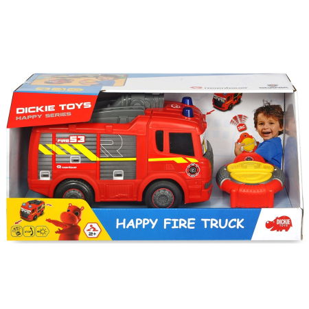 Masina de pompieri Dickie Toys Happy Fire Truck cu telecomanda [4]