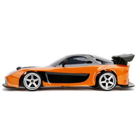 Masina Jada Toys Fast and Furious Mazda RX-7 Drift cu anvelope si telecomanda [2]