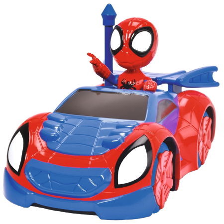 Jocuri și Jucării - Masina Jada Toys RC Spidey Web Crawler 1:24 17 cm cu telecomanda
