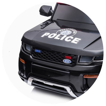 Masina de politie electrica, copii 3 ani+, Chipolino Police SUV [5]