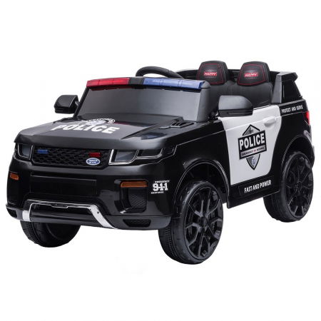 Jocuri și Jucării - Masina de politie electrica, copii 3 ani+, Chipolino Police SUV