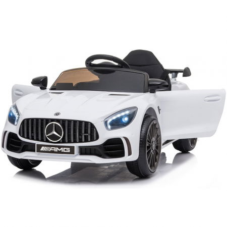 Masinuta electrica copii 3 ani+, alba, Mercedes Benz AMG [7]