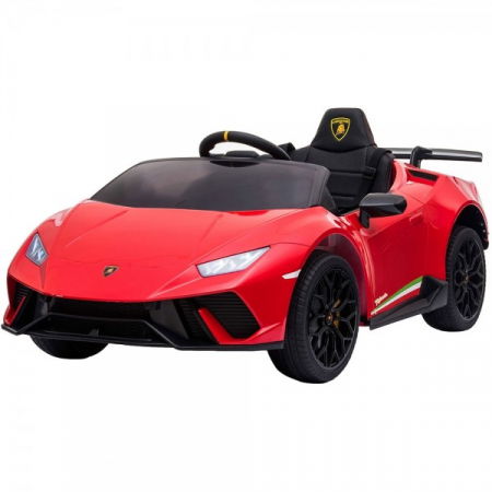 Jocuri și Jucării - Masinuta Electrica Copii 3 Ani+ Lamborghini Huracan Red Chipolino