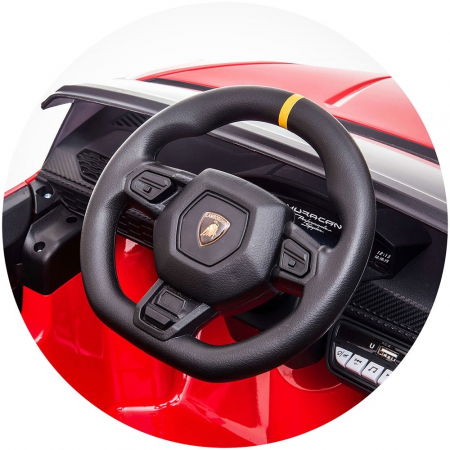 Masinuta Electrica Copii 3 Ani+ Lamborghini Huracan Red Chipolino [15]