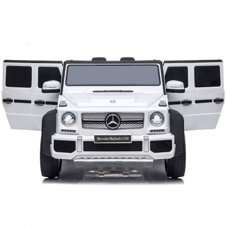 Masinuta Electrica Copii 3 Ani+ SUV Mercedes Maybach Alb Chipolino [1]