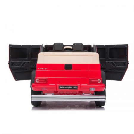 Masinuta Electrica Copii 3 Ani+ SUV Mercedes Maybach Red Chipolino [4]