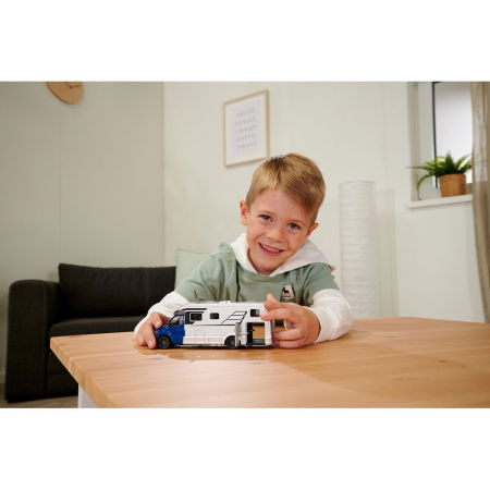 Masinuta Majorette Hymer B-Class Camper cu lumini si sunete [10]