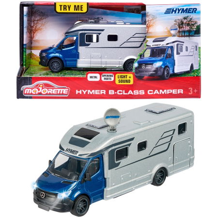 Masinuta Majorette Hymer B-Class Camper cu lumini si sunete [11]