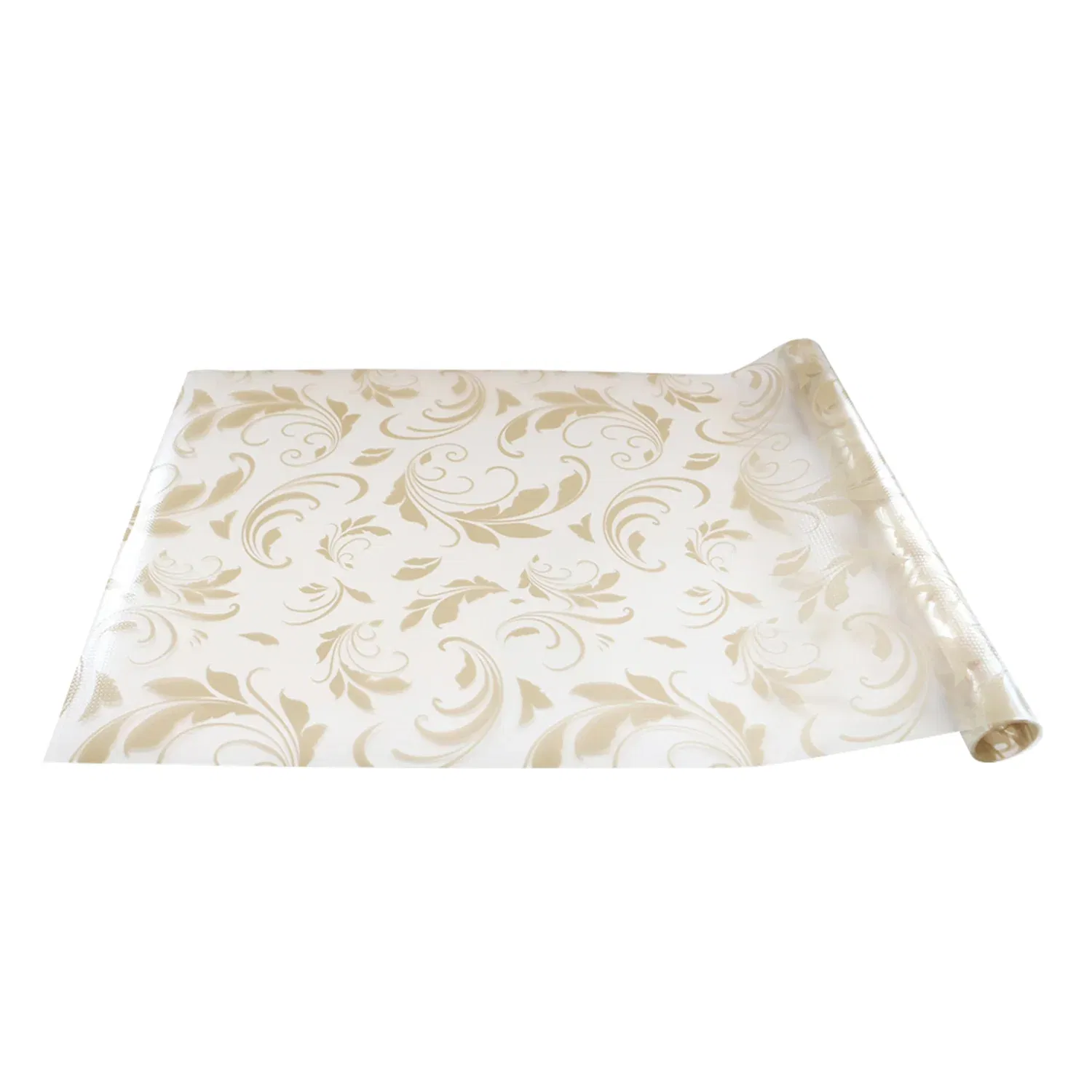 Material antialunecare pentru sertare si etajere, din EVA, motiv floral bej, 1.5m [1]